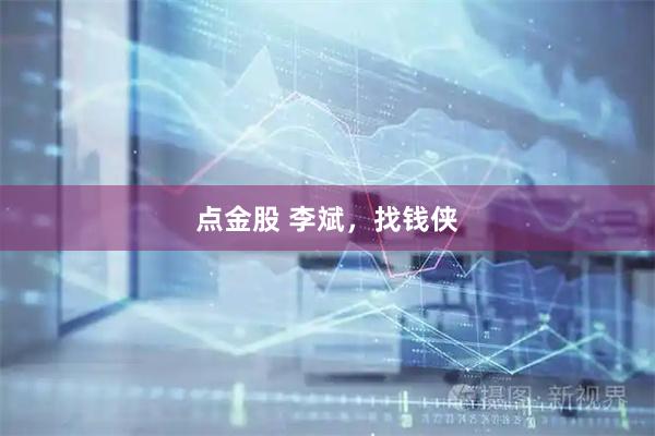 点金股 李斌，找钱侠