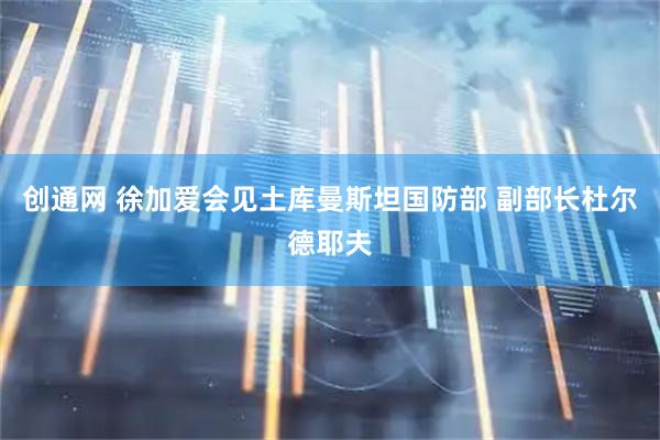 创通网 徐加爱会见土库曼斯坦国防部 副部长杜尔德耶夫